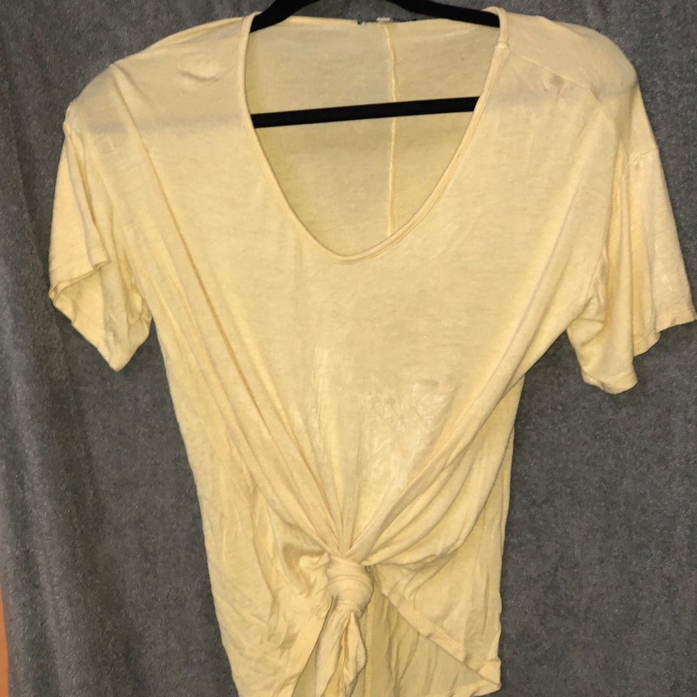 Yellow t-shirt